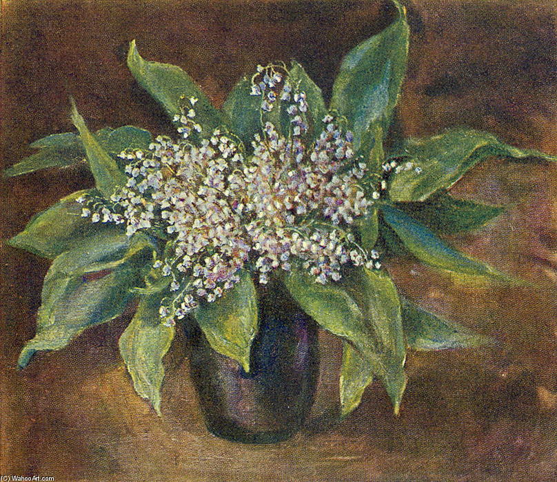 WikiOO.org - Encyclopedia of Fine Arts - Lukisan, Artwork Pyotr Konchalovsky - Daisies