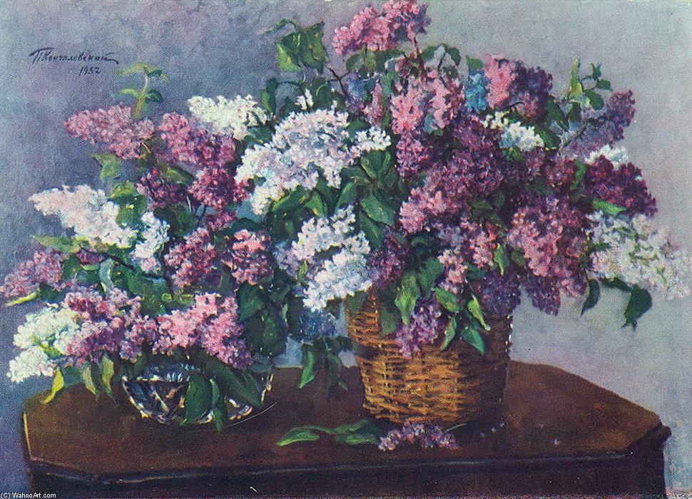 WikiOO.org - Enciklopedija dailės - Tapyba, meno kuriniai Pyotr Konchalovsky - Lilacs in Braids
