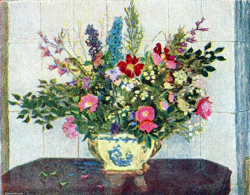 WikiOO.org - Güzel Sanatlar Ansiklopedisi - Resim, Resimler Pyotr Konchalovsky - Bouquet