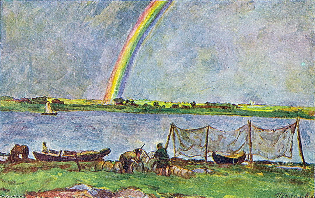 Wikioo.org - Bách khoa toàn thư về mỹ thuật - Vẽ tranh, Tác phẩm nghệ thuật Pyotr Konchalovsky - Rainbow