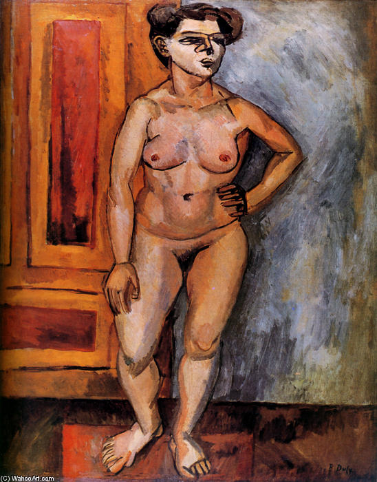 Wikioo.org – L'Encyclopédie des Beaux Arts - Peinture, Oeuvre de Raoul Dufy - Nu de