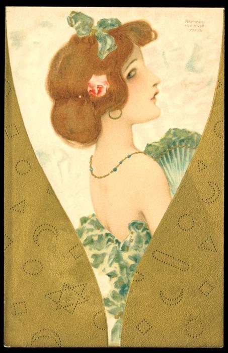 Wikioo.org - The Encyclopedia of Fine Arts - Painting, Artwork by Raphael Kirchner - Jewellery