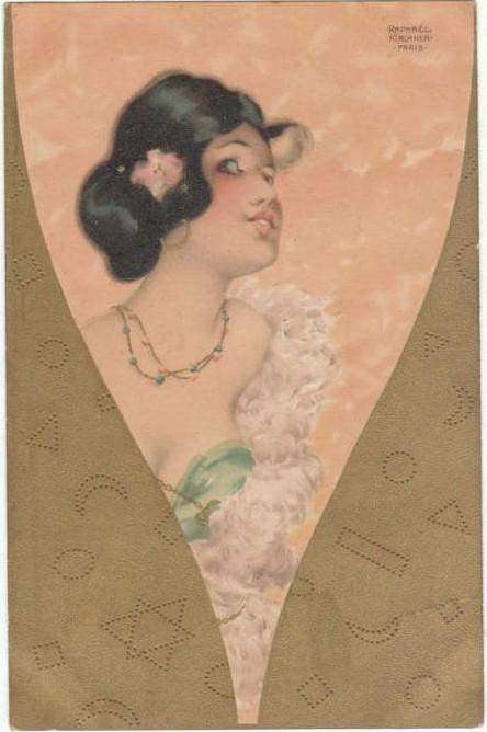 Wikioo.org - The Encyclopedia of Fine Arts - Painting, Artwork by Raphael Kirchner - Jewellery