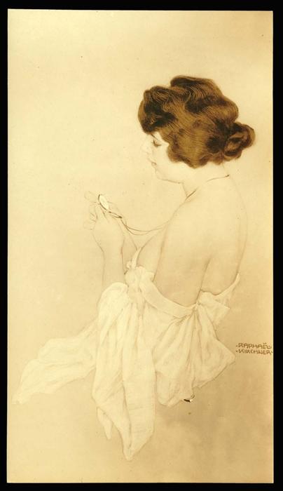 Wikioo.org - The Encyclopedia of Fine Arts - Painting, Artwork by Raphael Kirchner - Fanny Brice