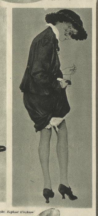 Wikioo.org - The Encyclopedia of Fine Arts - Painting, Artwork by Raphael Kirchner - New York Tribune