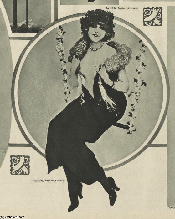 Wikioo.org - The Encyclopedia of Fine Arts - Painting, Artwork by Raphael Kirchner - New York Tribune