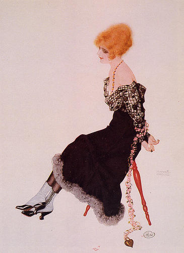 Wikioo.org - The Encyclopedia of Fine Arts - Painting, Artwork by Raphael Kirchner - Unknown