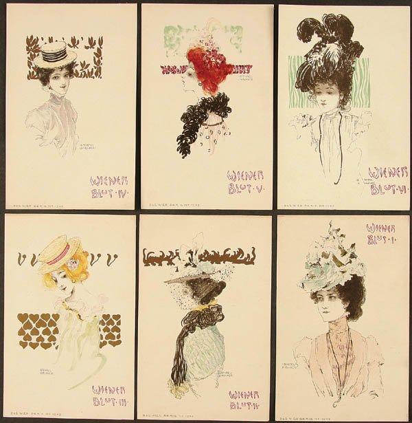 Wikioo.org - The Encyclopedia of Fine Arts - Painting, Artwork by Raphael Kirchner - Viennese Blood