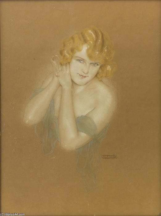 Wikioo.org - The Encyclopedia of Fine Arts - Painting, Artwork by Raphael Kirchner - Vivienne Segal