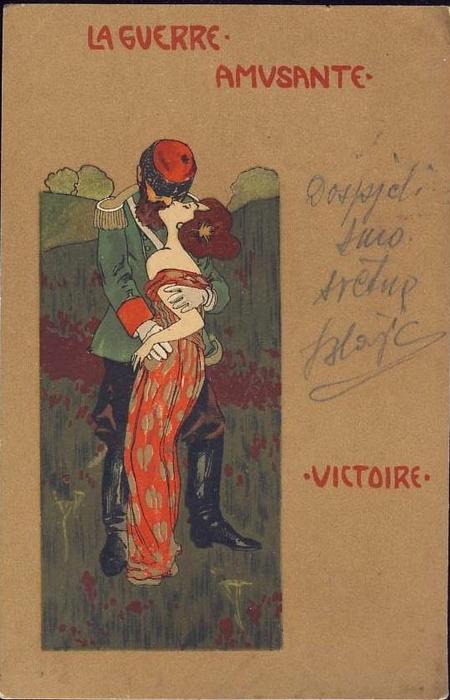WikiOO.org - Güzel Sanatlar Ansiklopedisi - Resim, Resimler Raphael Kirchner - Victory