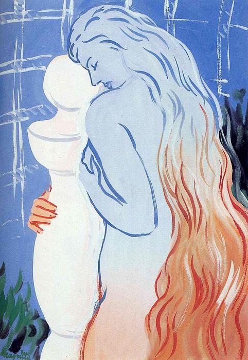 Wikioo.org - The Encyclopedia of Fine Arts - Painting, Artwork by Rene Magritte - Depths of pleasure