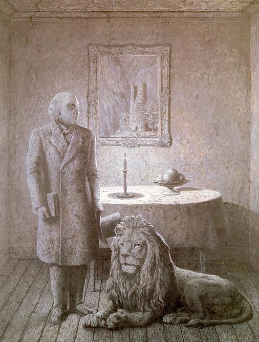 WikiOO.org - Encyclopedia of Fine Arts - Maľba, Artwork Rene Magritte - Memory of a Voyage