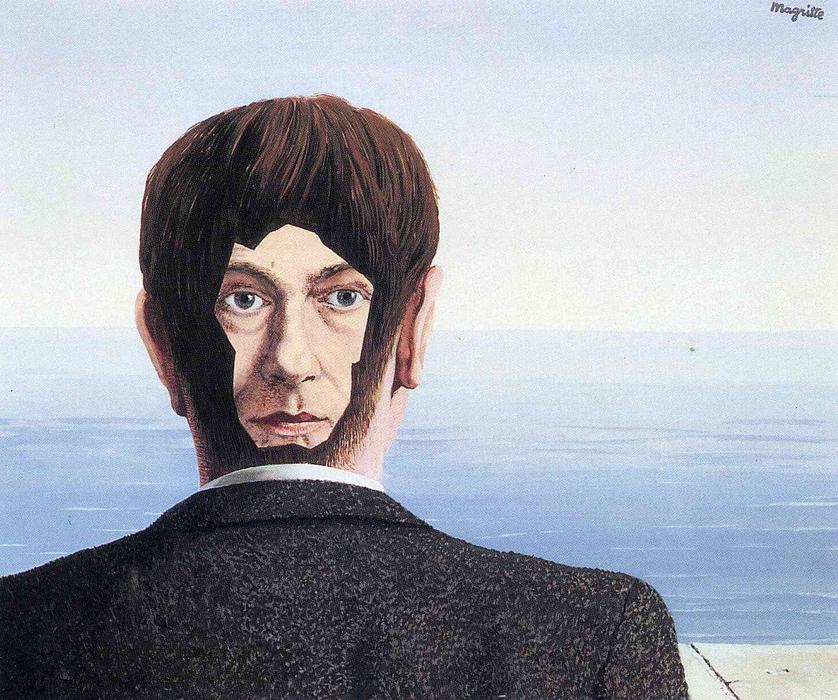 Wikioo.org - The Encyclopedia of Fine Arts - Painting, Artwork by Rene Magritte - The glass house