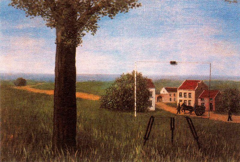 Wikioo.org - The Encyclopedia of Fine Arts - Painting, Artwork by Rene Magritte - The fair captive