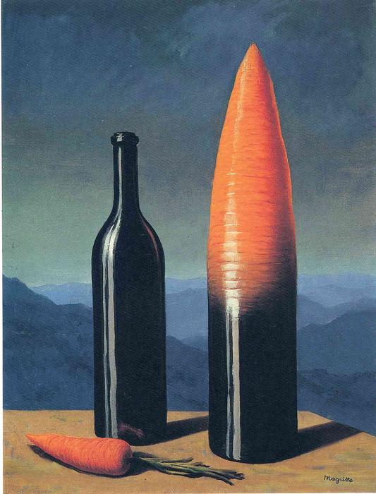 WikiOO.org - 百科事典 - 絵画、アートワーク Rene Magritte - ザー 説明
