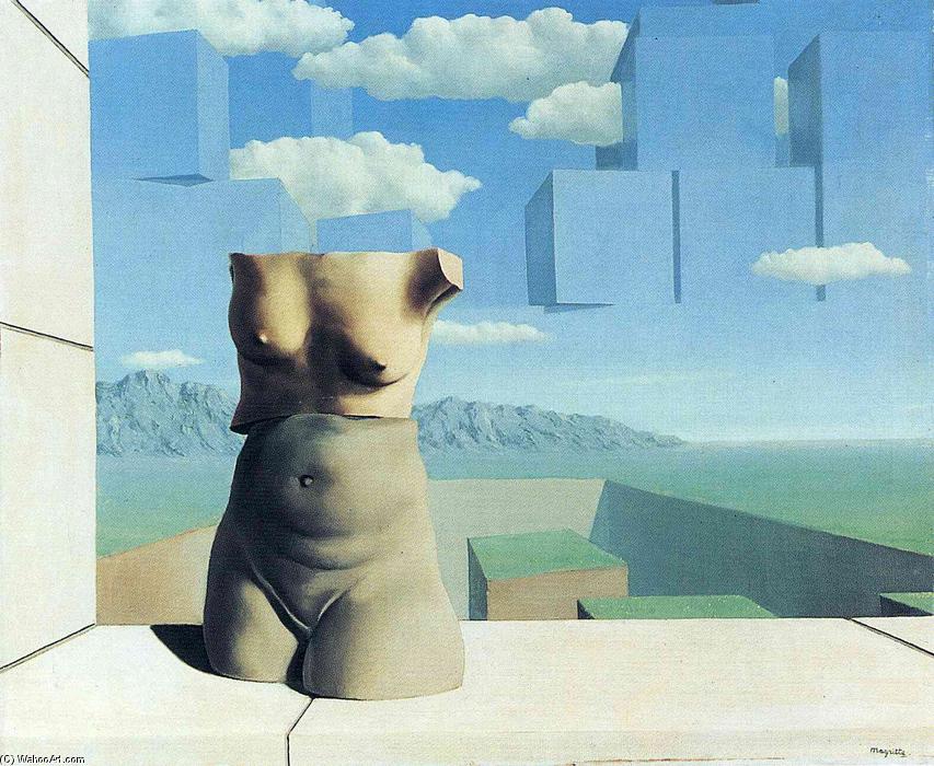 Wikioo.org - The Encyclopedia of Fine Arts - Painting, Artwork by Rene Magritte - The marches of summer