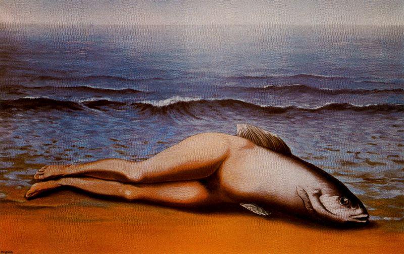 WikiOO.org - Enciclopédia das Belas Artes - Pintura, Arte por Rene Magritte - Collective Invention