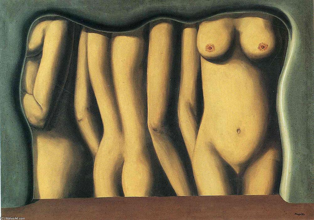 WikiOO.org - 百科事典 - 絵画、アートワーク Rene Magritte - お世辞 の  スペース