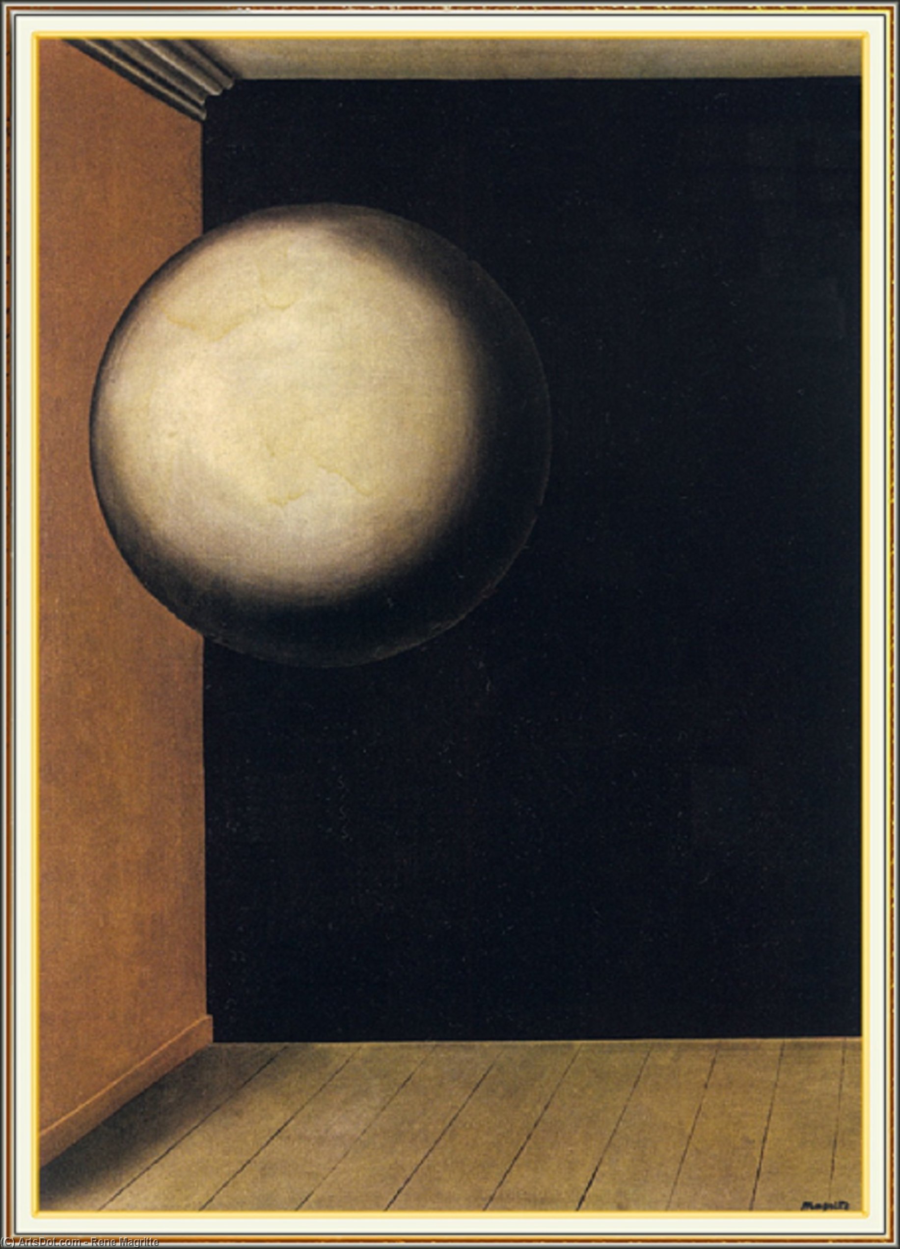 Wikioo.org - Bách khoa toàn thư về mỹ thuật - Vẽ tranh, Tác phẩm nghệ thuật Rene Magritte - Secret Life IV