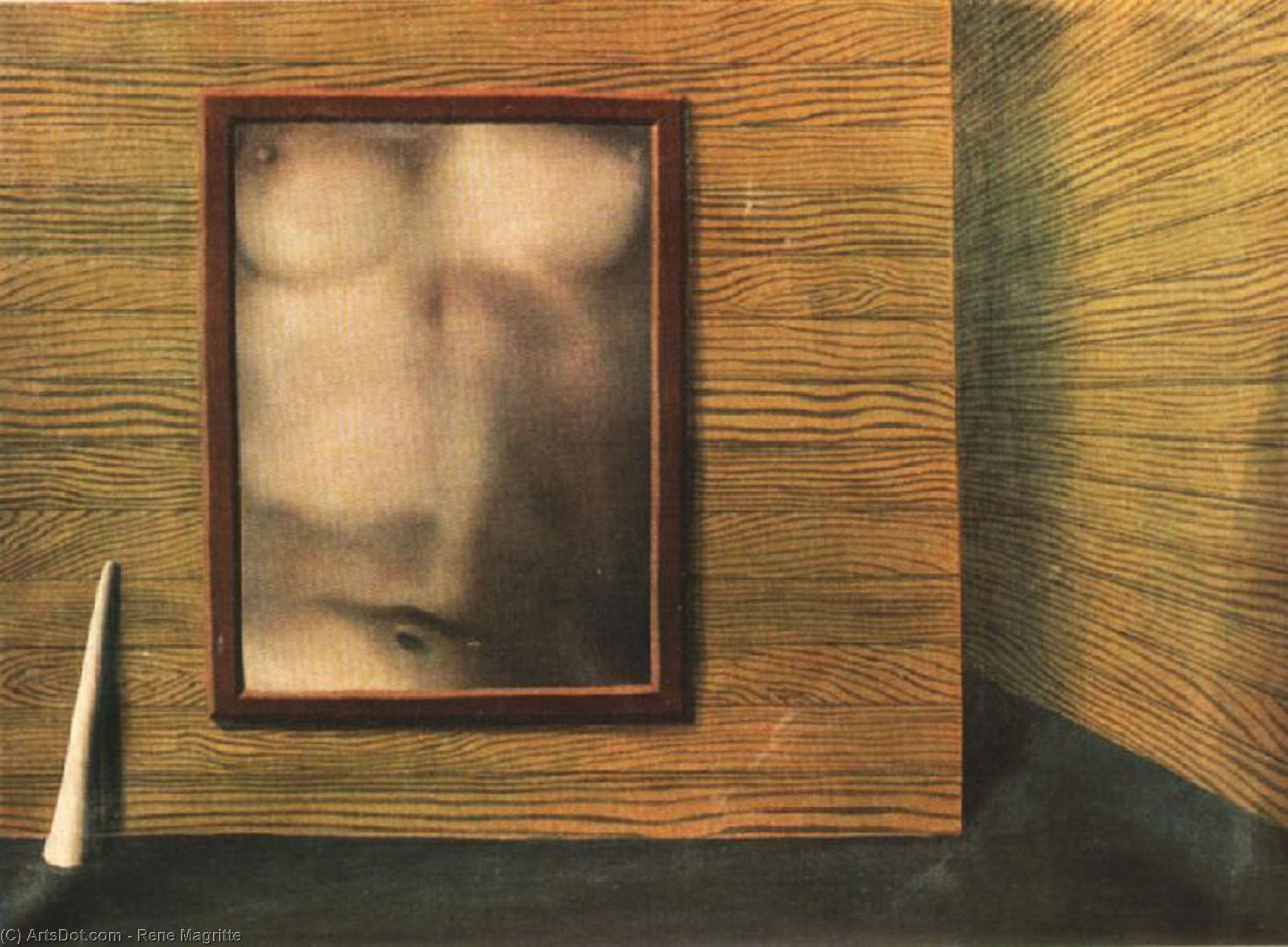 WikiOO.org – 美術百科全書 - 繪畫，作品 Rene Magritte - Courtesan's 宫