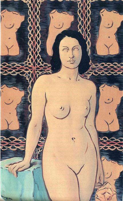 Wikioo.org - The Encyclopedia of Fine Arts - Painting, Artwork by Rene Magritte - Lola de Valence