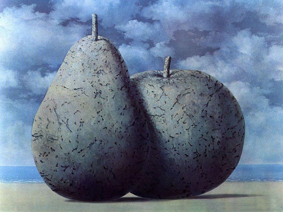Wikoo.org - موسوعة الفنون الجميلة - اللوحة، العمل الفني Rene Magritte - Memory of a Voyage