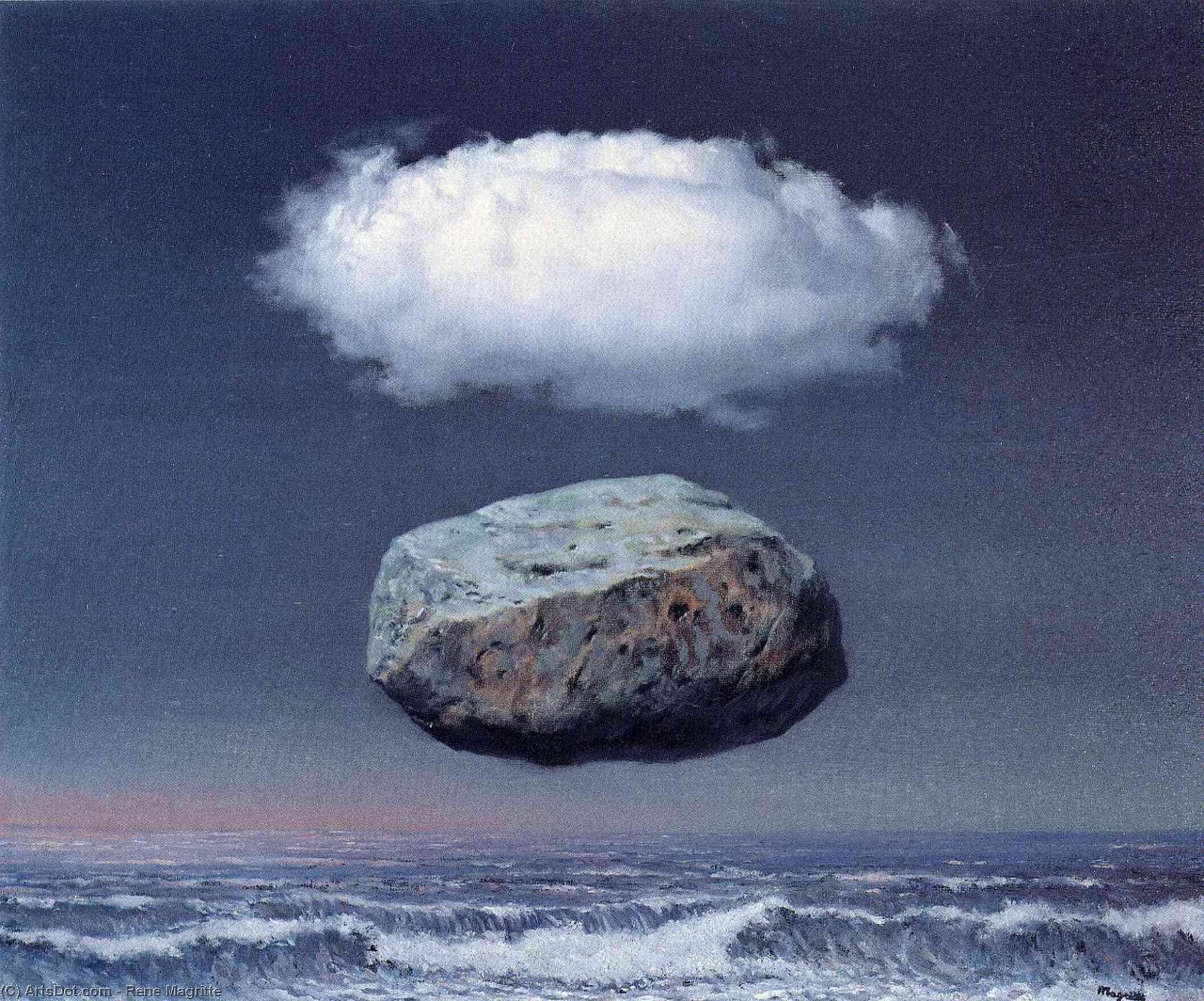 WikiOO.org - Encyclopedia of Fine Arts - Maleri, Artwork Rene Magritte - Clear ideas