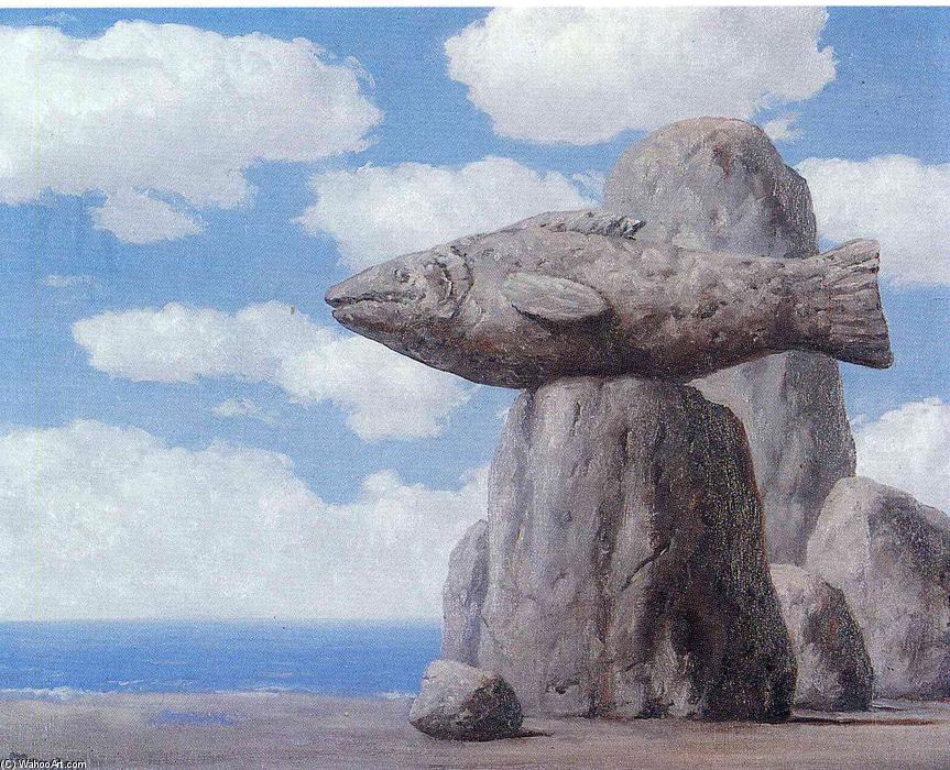 WikiOO.org - 百科事典 - 絵画、アートワーク Rene Magritte - ザー 黙認