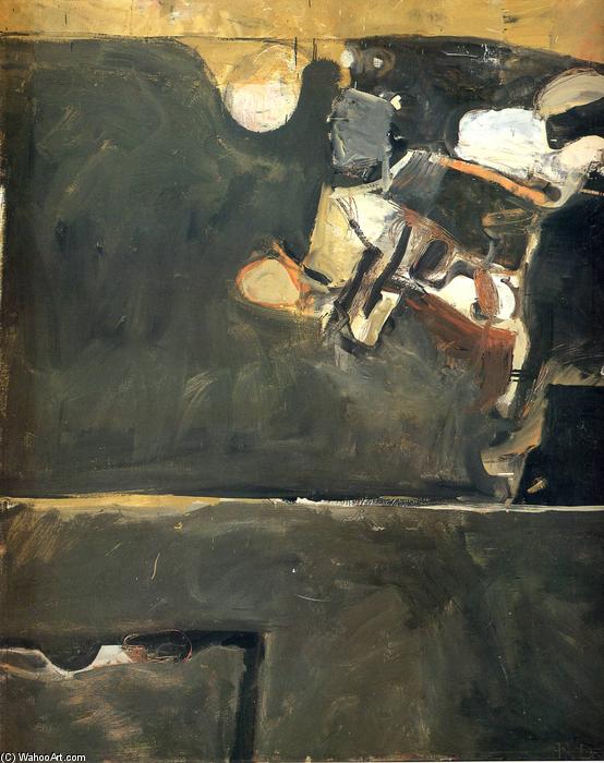 Wikioo.org - The Encyclopedia of Fine Arts - Painting, Artwork by Richard Diebenkorn - Berkeley No. 20