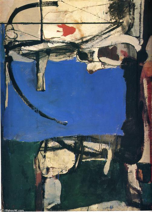 Wikioo.org - The Encyclopedia of Fine Arts - Painting, Artwork by Richard Diebenkorn - Urbana No. 2 (The Archer)