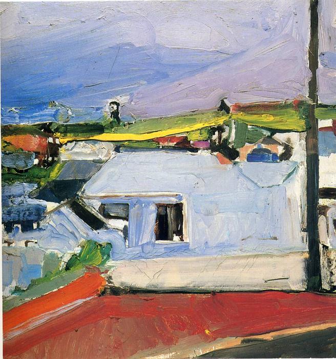 Wikioo.org - The Encyclopedia of Fine Arts - Painting, Artwork by Richard Diebenkorn - Chabot Valley