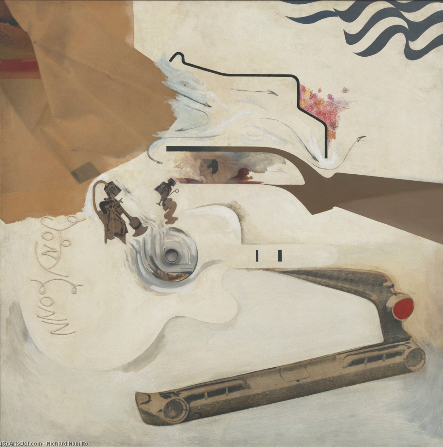 Wikioo.org - The Encyclopedia of Fine Arts - Painting, Artwork by Richard Hamilton - Glorious Techniculture