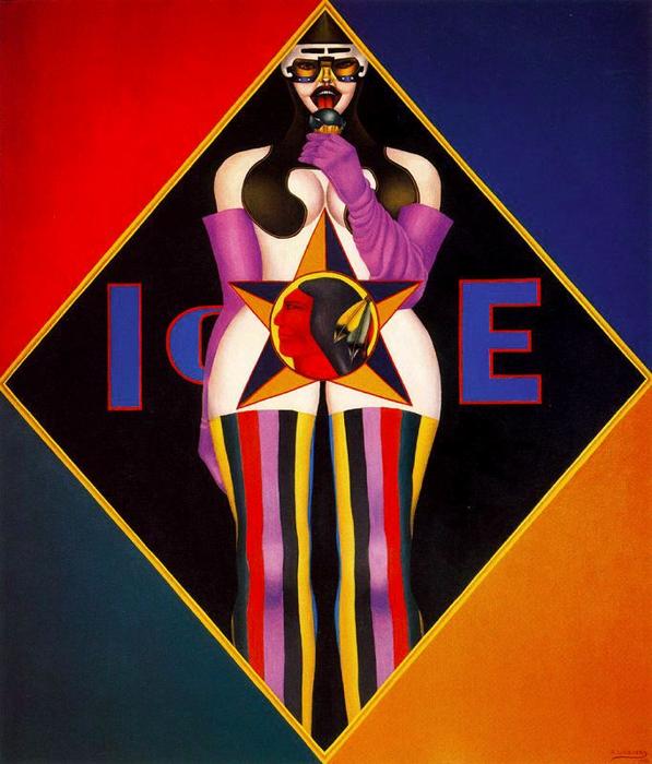 Wikioo.org - The Encyclopedia of Fine Arts - Painting, Artwork by Richard Lindner - Ice