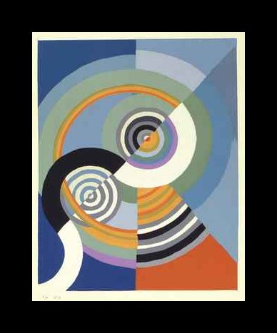 Wikioo.org - สารานุกรมวิจิตรศิลป์ - จิตรกรรม Robert Delaunay - Rhythm