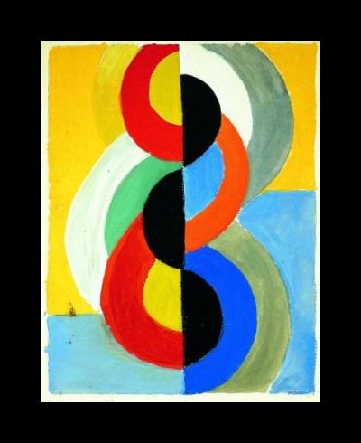 Wikioo.org - The Encyclopedia of Fine Arts - Painting, Artwork by Robert Delaunay - Rhythm Color