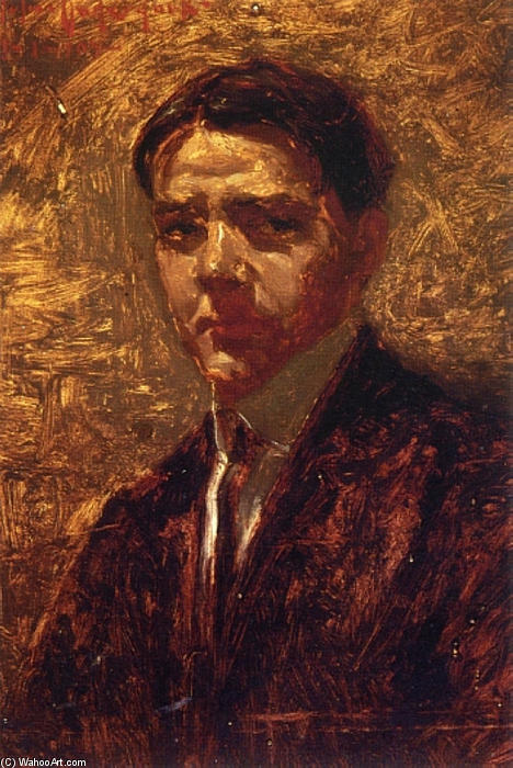 Wikioo.org - The Encyclopedia of Fine Arts - Painting, Artwork by Robert Julian Onderdonk - Self Portrait