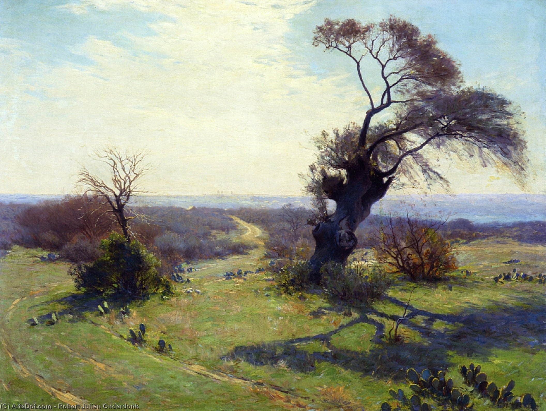 Wikioo.org - The Encyclopedia of Fine Arts - Painting, Artwork by Robert Julian Onderdonk - Morning in Spring