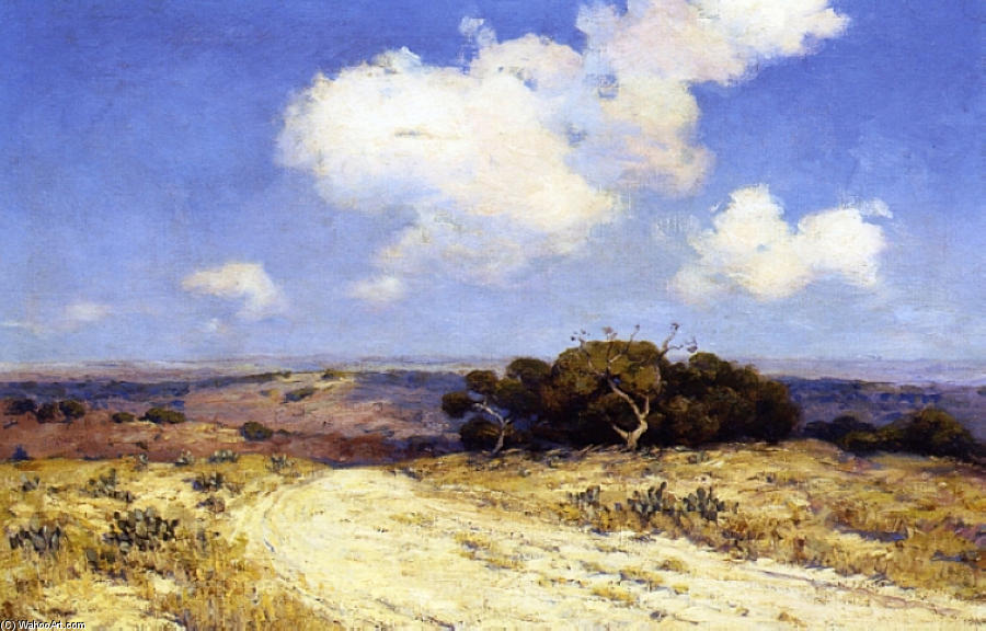 Wikioo.org - The Encyclopedia of Fine Arts - Painting, Artwork by Robert Julian Onderdonk - Southwest Texas