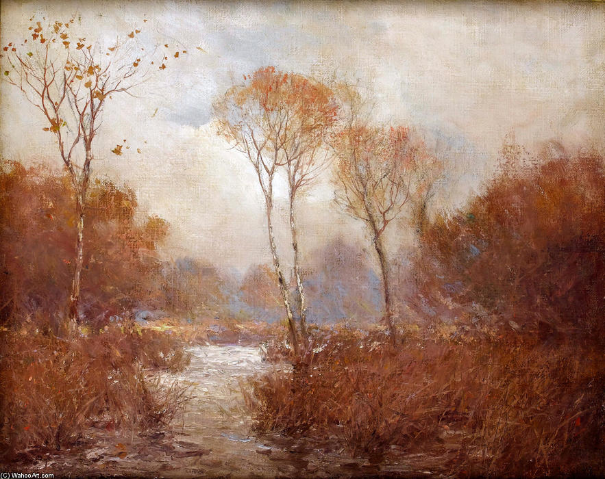 WikiOO.org - Encyclopedia of Fine Arts - Maľba, Artwork Robert Julian Onderdonk - October Landscape