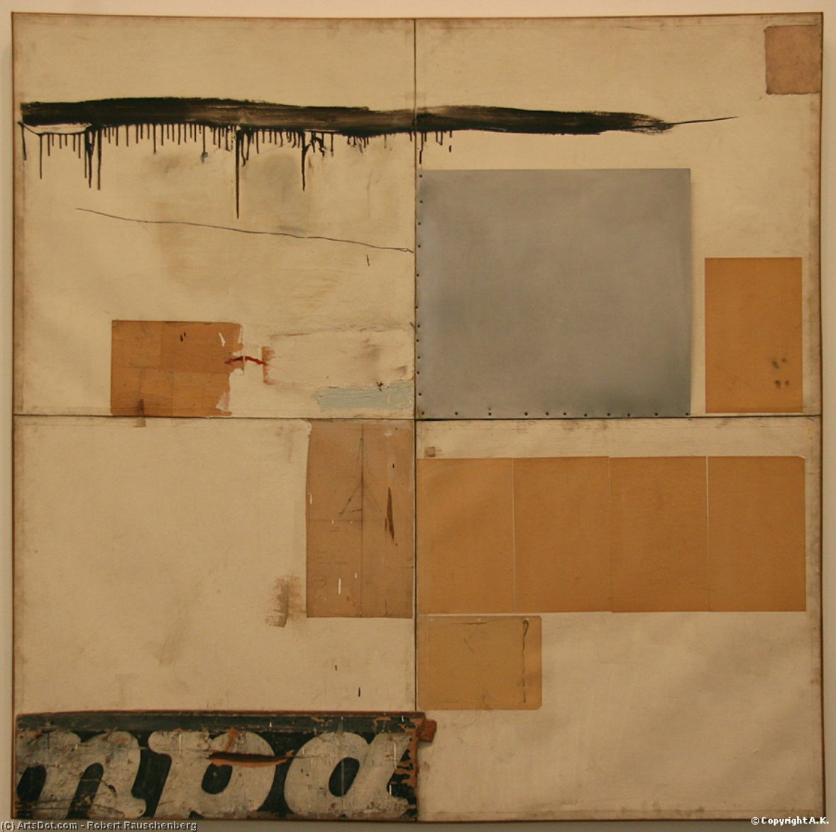 Wikioo.org - The Encyclopedia of Fine Arts - Painting, Artwork by Robert Rauschenberg - K 24976 S