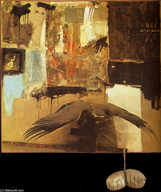 Wikioo.org - The Encyclopedia of Fine Arts - Painting, Artwork by Robert Rauschenberg - Canyon