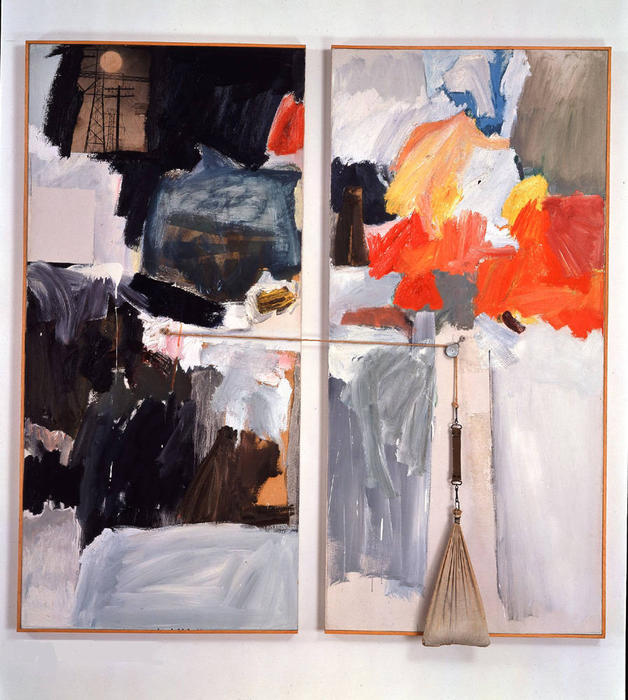 Wikioo.org - The Encyclopedia of Fine Arts - Painting, Artwork by Robert Rauschenberg - Studio Painting