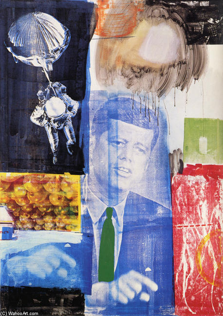 Wikioo.org - The Encyclopedia of Fine Arts - Painting, Artwork by Robert Rauschenberg - Retroactive