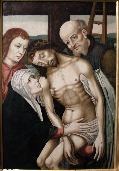 Wikioo.org – La Enciclopedia de las Bellas Artes - Pintura, Obras de arte de Rogier Van Der Weyden - Lamentación