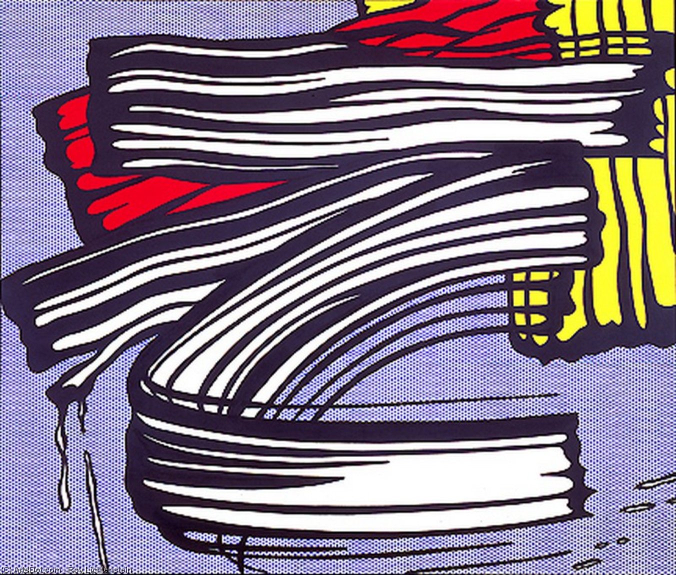 WikiOO.org - Enciklopedija dailės - Tapyba, meno kuriniai Roy Lichtenstein - Little big painting