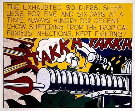 Wikioo.org - The Encyclopedia of Fine Arts - Painting, Artwork by Roy Lichtenstein - Takka Takka
