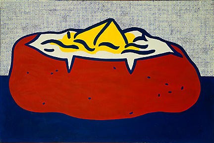 WikiOO.org - Enciclopedia of Fine Arts - Pictura, lucrări de artă Roy Lichtenstein - Baked potato