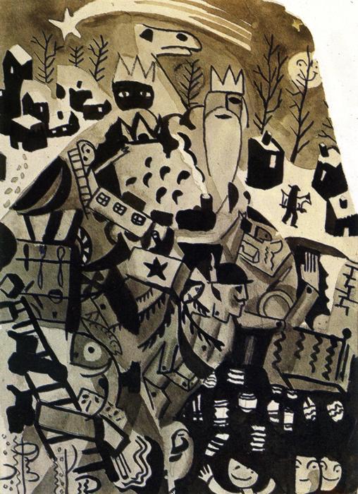 Wikioo.org – La Enciclopedia de las Bellas Artes - Pintura, Obras de arte de Salvador Dali - tardío camisón  sueños