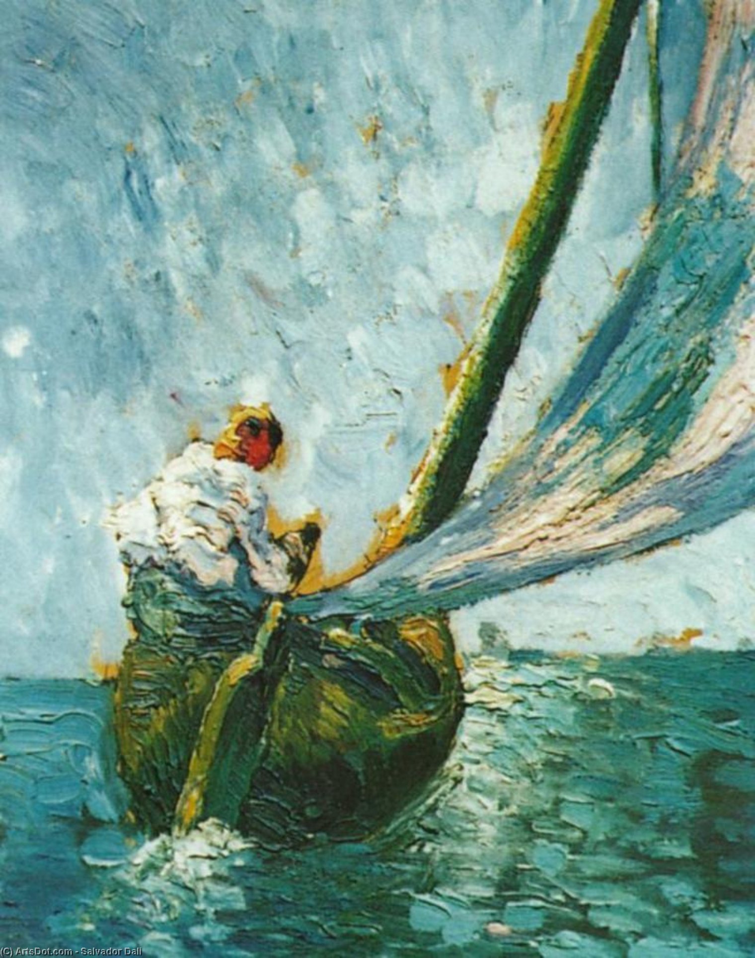 WikiOO.org - Encyclopedia of Fine Arts - Målning, konstverk Salvador Dali - The Tartan 'El Son'