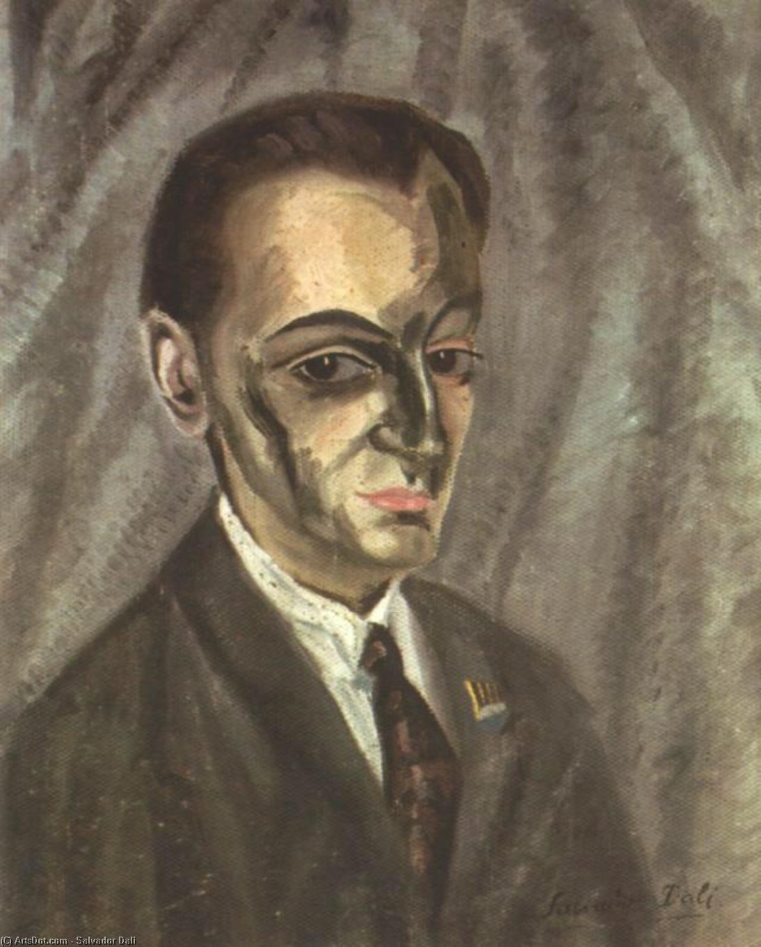 Wikioo.org – La Enciclopedia de las Bellas Artes - Pintura, Obras de arte de Salvador Dali - retrato de josé m . Torres